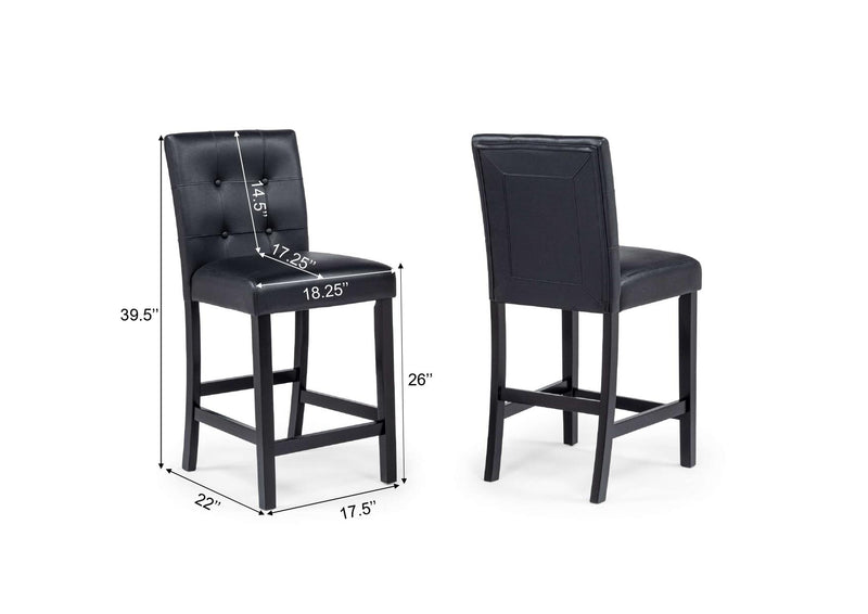 Darcy Counter Height Dining Set (5PC) - D360-50