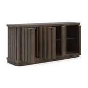 Darimore Burnished Brown 71" TV Stand - W984-68