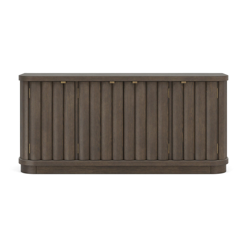 Darimore Burnished Brown 71" TV Stand - W984-68