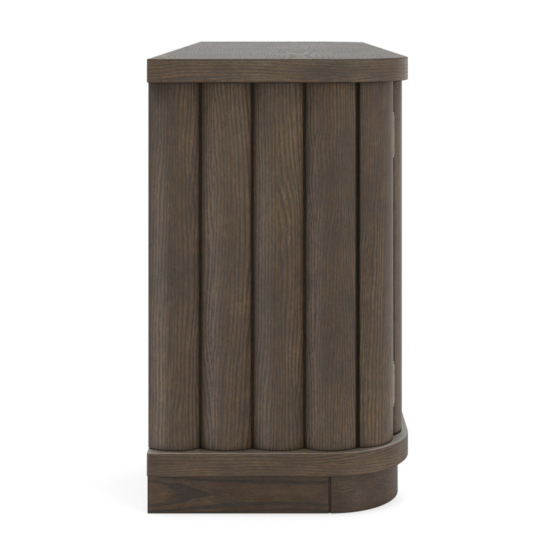 Darimore Burnished Brown 71" TV Stand - W984-68