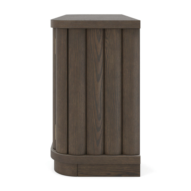 Darimore Burnished Brown 71" TV Stand - W984-68