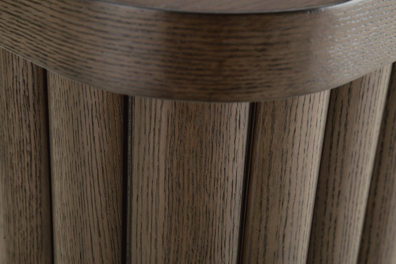 Darimore Burnished Brown End Table - T984-3