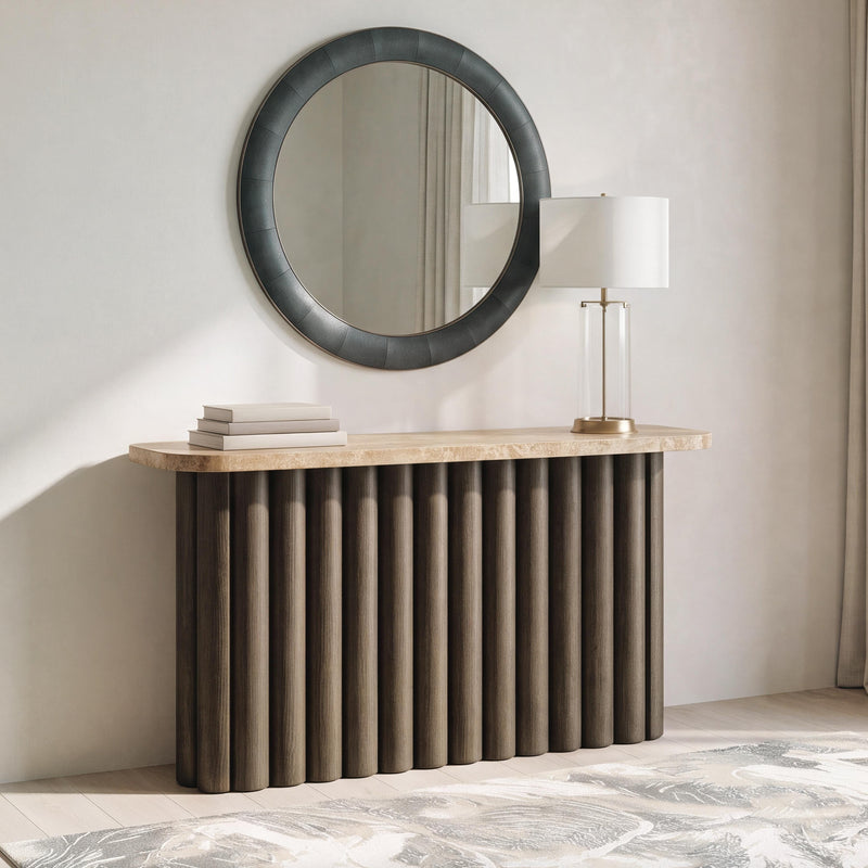 Darimore Burnished Brown Sofa Table - T984-4