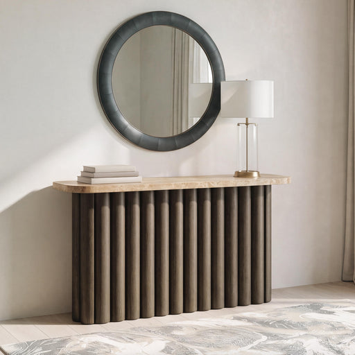 Darimore Burnished Brown Sofa Table - T984-4
