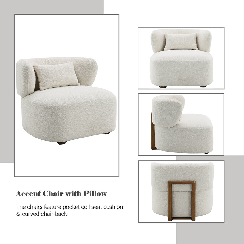 Darius Accent Chair w/Pillow - AC02589