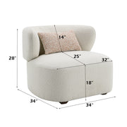 Darius Accent Chair w/Pillow - AC02589