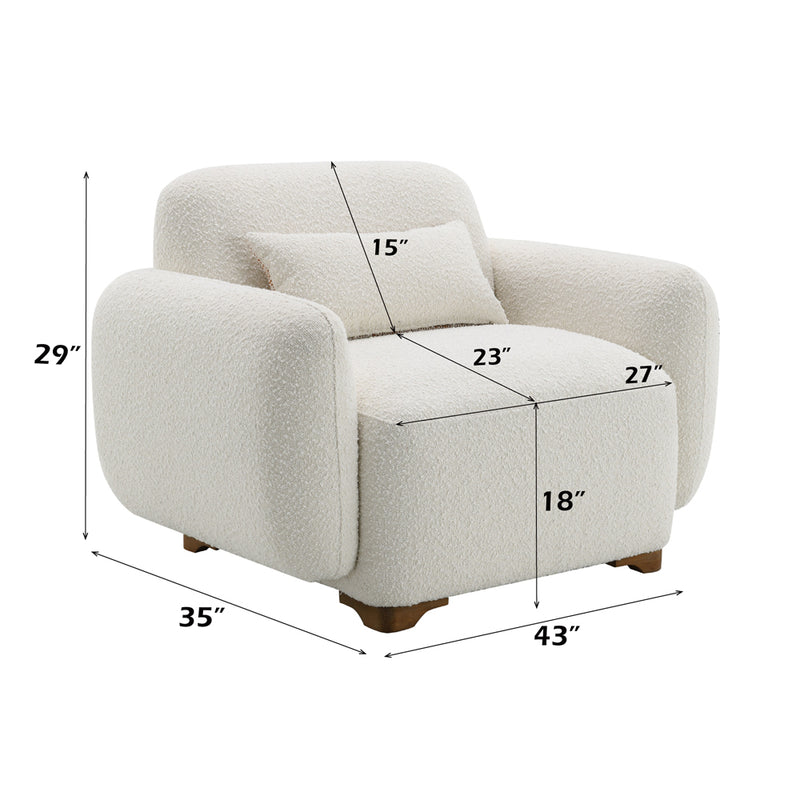 Darius Chair w/Pillow - LV04542