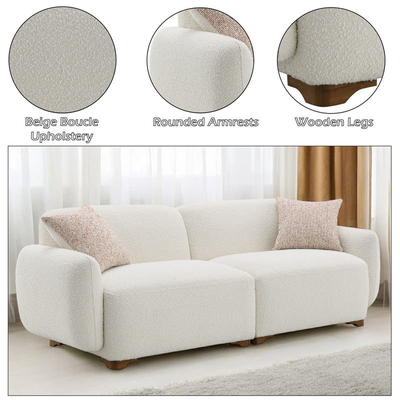 Darius Sofa w/2 Pillows - LV04540