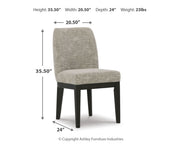 Dark Brown Burkhaus Dining Table and 4 Chairs - PKG014005
