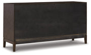 Dark Brown Burkhaus Dining Table and 8 Chairs with Storage - PKG013373