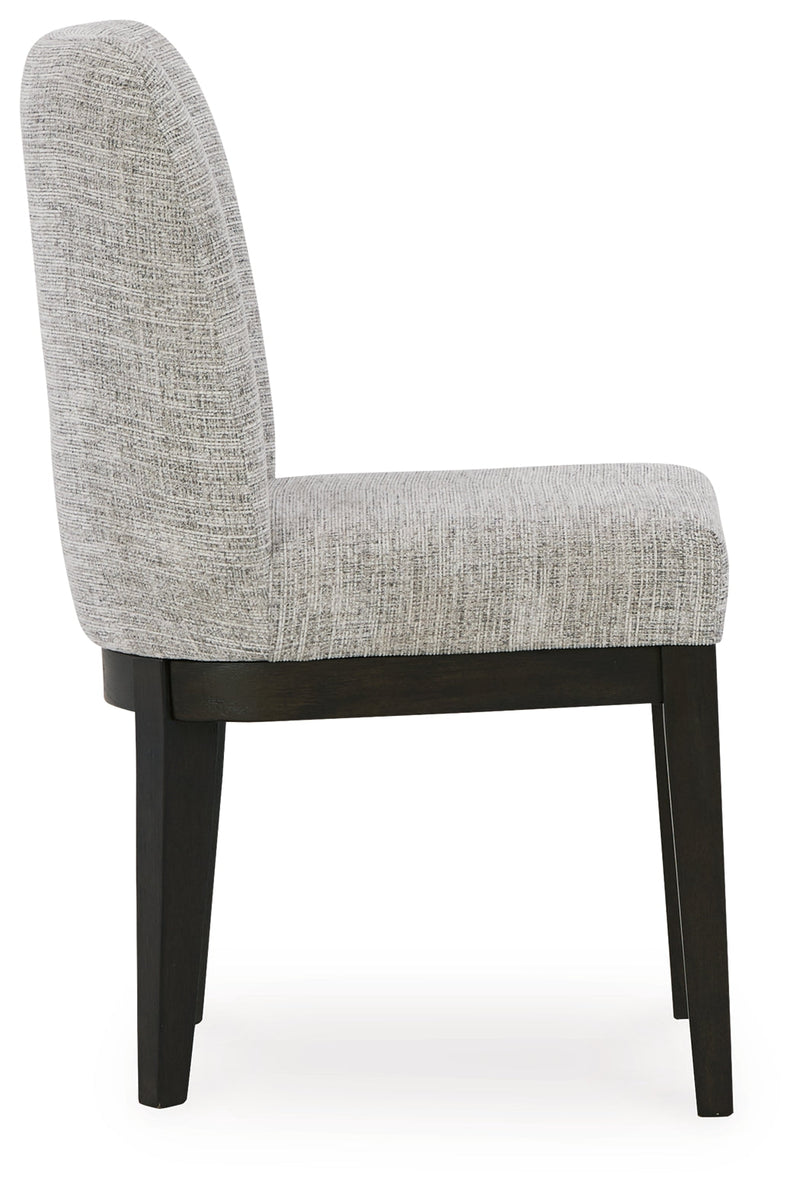 Dark Brown Burkhaus Dining Table and 8 Chairs with Storage - PKG013373