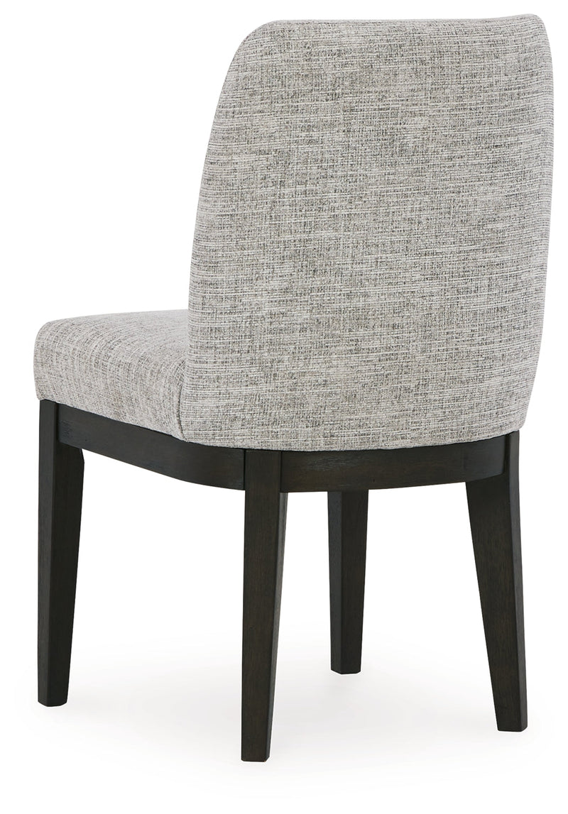 Dark Brown Burkhaus Dining Table and 8 Chairs with Storage - PKG013374