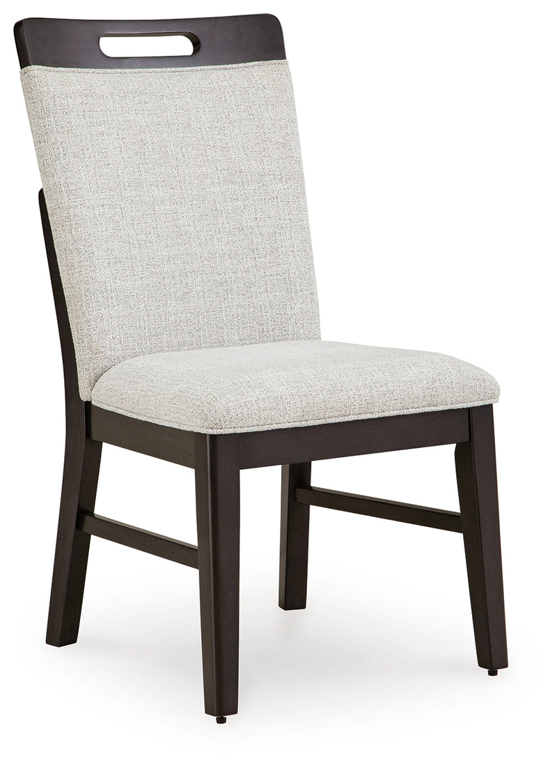 Dark Grayish Brown Neymorton Dining Table and 10 Chairs - PKG019475