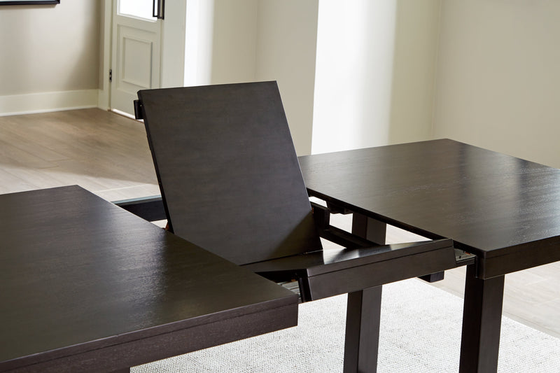 Dark Grayish Brown Neymorton Dining Table and 10 Chairs - PKG019475