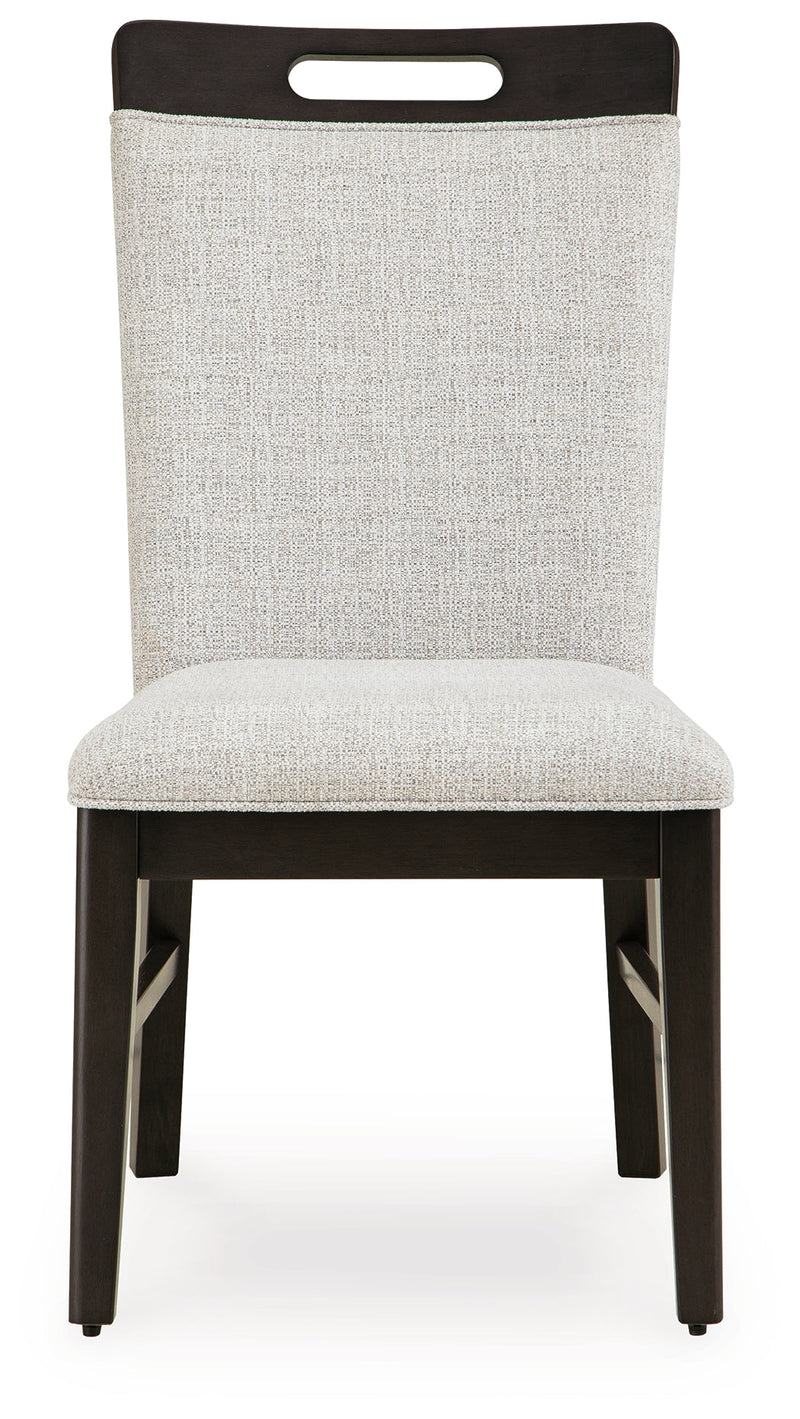 Dark Grayish Brown Neymorton Dining Table and 10 Chairs - PKG019475