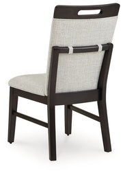 Dark Grayish Brown Neymorton Dining Table and 10 Chairs - PKG019475