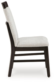 Dark Grayish Brown Neymorton Dining Table and 8 Chairs - PKG019474