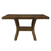 Darla Brown Extendable Dining Set - Gate FurnitureDining Room Set