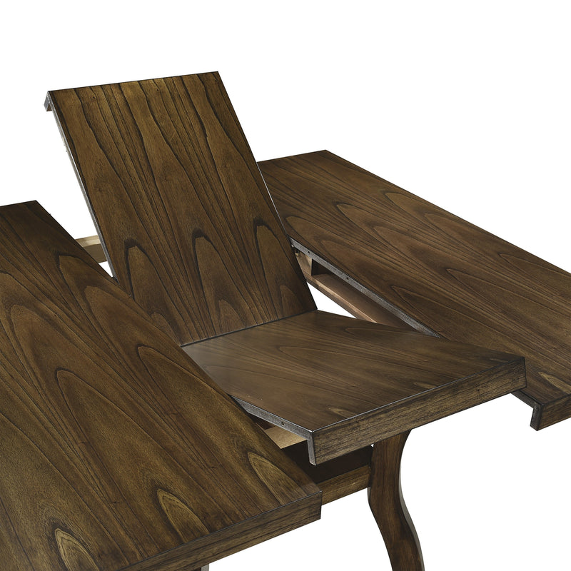 Darla Brown Extendable Dining Set - Gate FurnitureDining Room Set