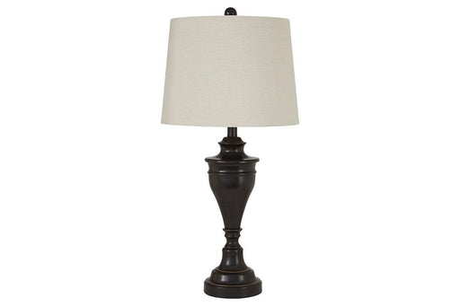 Darlita Bronze Finish Table Lamp (Set of 2) - Gate FurnitureTable Lamp Pair