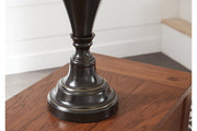 Darlita Bronze Finish Table Lamp (Set of 2) - Gate FurnitureTable Lamp Pair