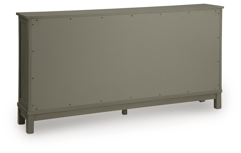 Darlock Warm Gray Accent Cabinet - A4000738
