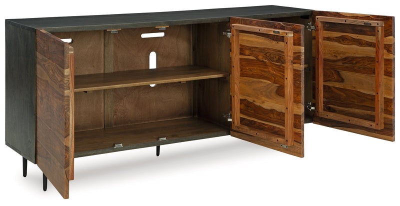 Darrey Natural/Brown Accent Cabinet - A4000580