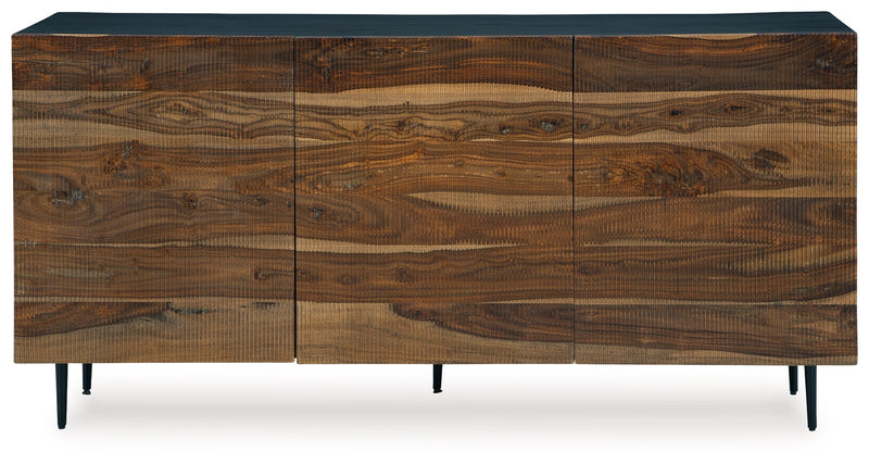 Darrey Natural/Brown Accent Cabinet - A4000580