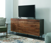 Darrey Natural/Brown Accent Cabinet - A4000580