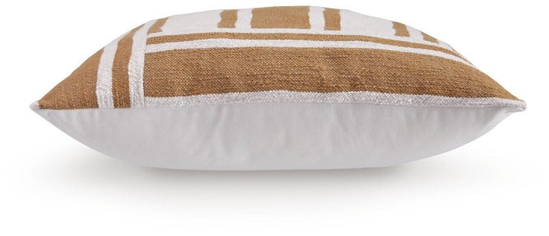 Darrman Ochre/Ivory Pillow - A1001116P