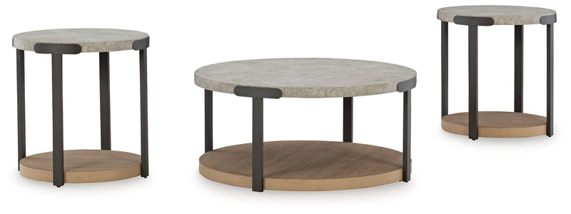 Darthurst Table (Set of 3) - Gate FurnitureOccasional Table Set