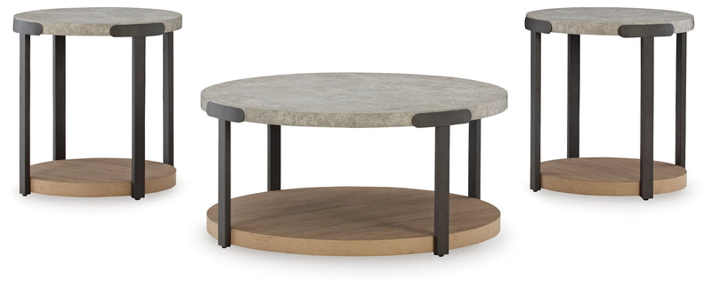 Darthurst Table (Set of 3) - Gate FurnitureOccasional Table Set
