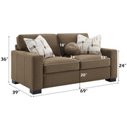 Darya Loveseat w/3 Pillows - LV04531