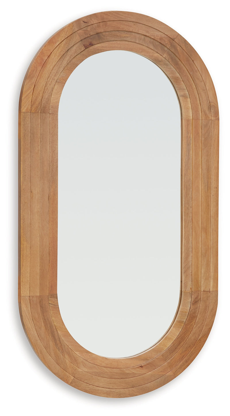 Daverly Brown Accent Mirror - A8010326