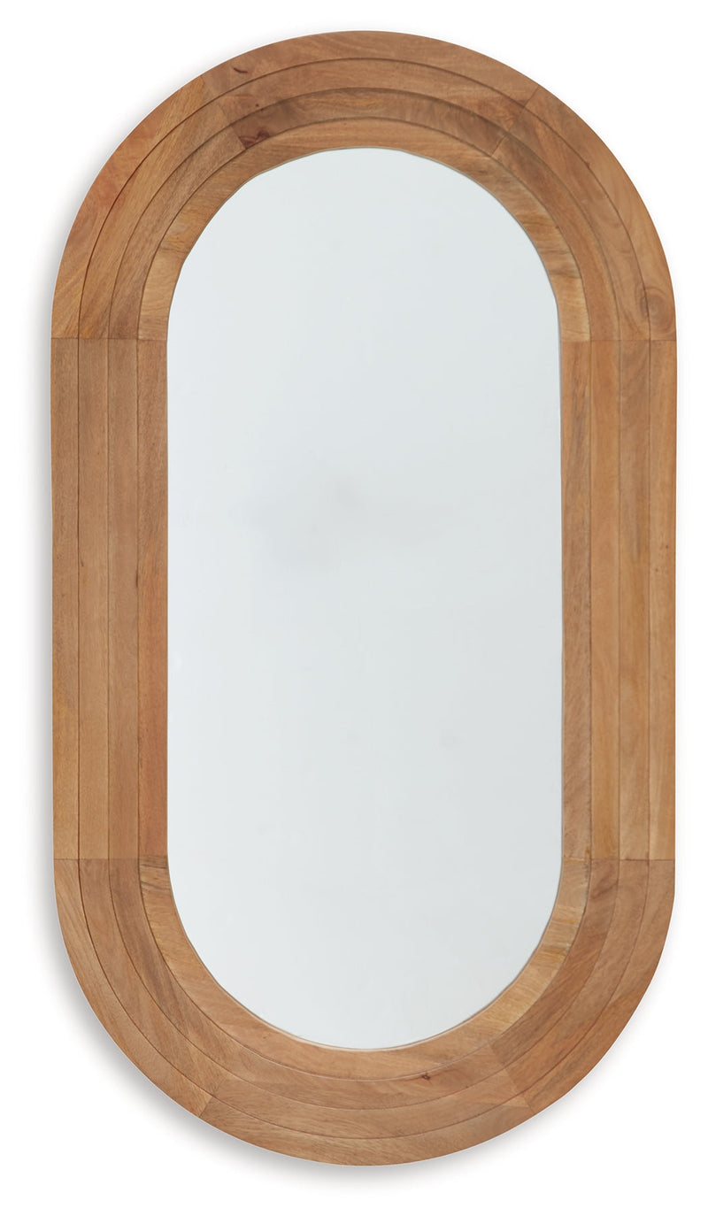 Daverly Brown Accent Mirror - A8010326