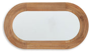 Daverly Brown Accent Mirror - A8010326