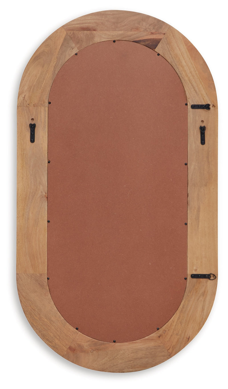 Daverly Brown Accent Mirror - A8010326