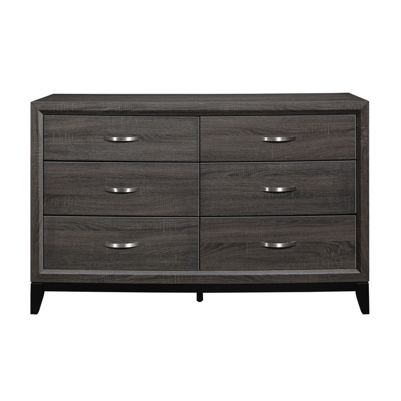 Davi Gray Panel Bedroom Set - Gate FurnitureBedroom Set