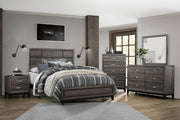 Davi Gray Panel Bedroom Set - Gate FurnitureBedroom Set