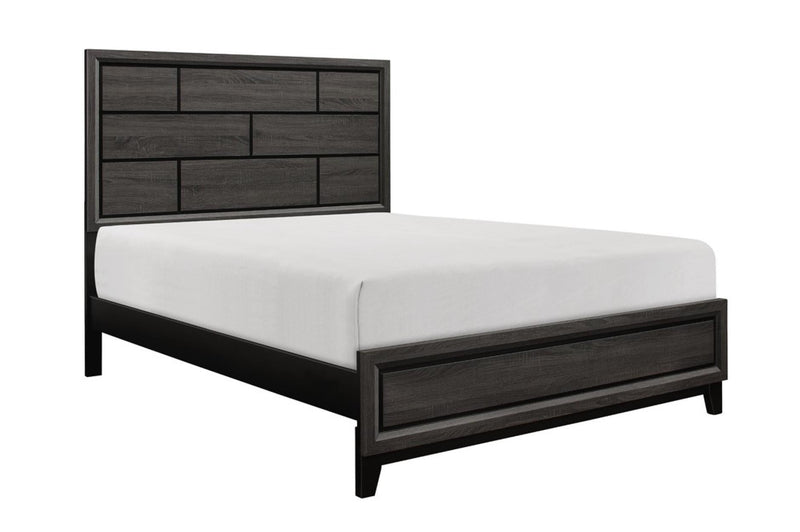 Davi Gray Panel Bedroom Set - Gate FurnitureBedroom Set