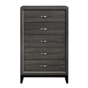 Davi Gray Panel Bedroom Set - Gate FurnitureBedroom Set