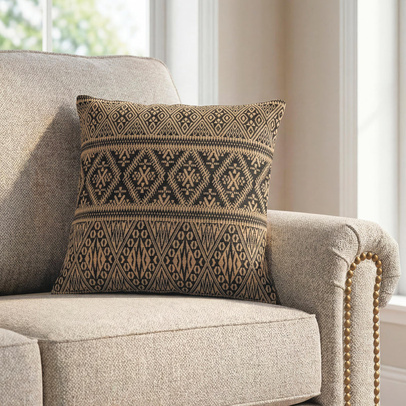 Davinwood Gray Blue/Natural Pillow (Set of 4) - A1001186