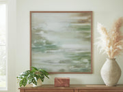 Daybourne Green/Brown/White Wall Art - A8000554