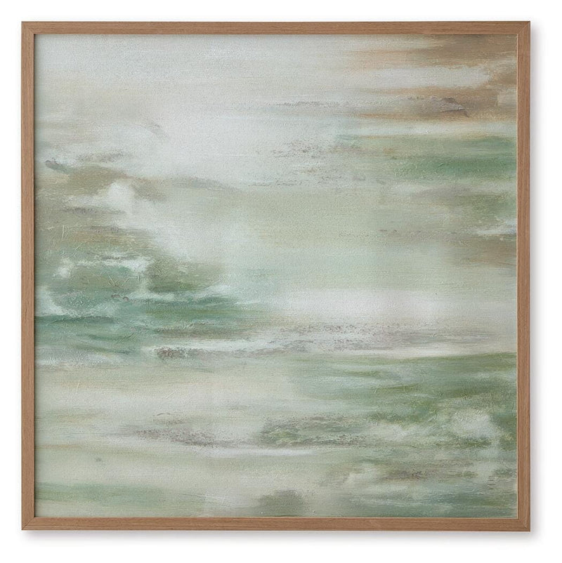 Daybourne Green/Brown/White Wall Art - A8000554