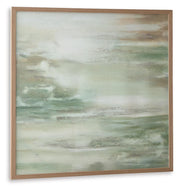 Daybourne Green/Brown/White Wall Art - A8000554