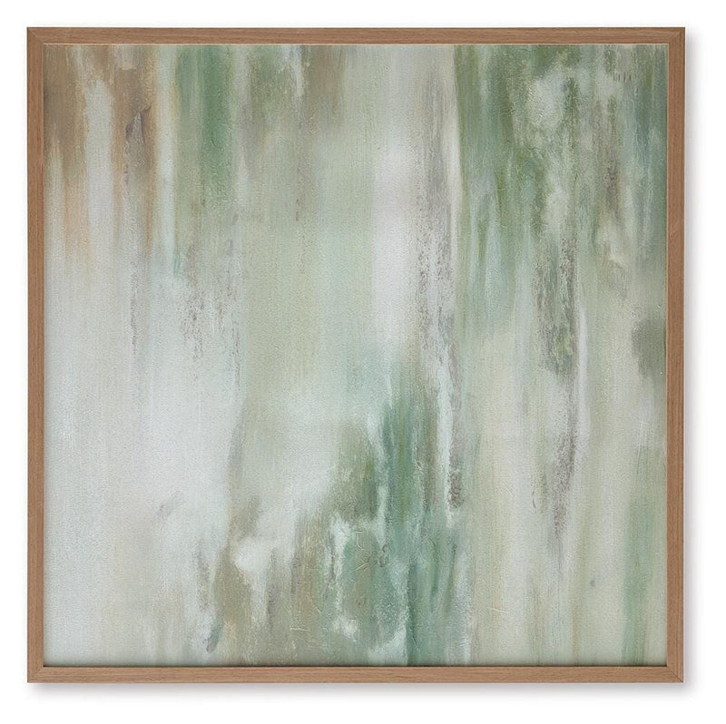 Daybourne Green/Brown/White Wall Art - A8000554