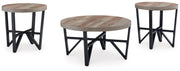 Deanlee Table (Set of 3) - Gate FurnitureOccasional Table Set