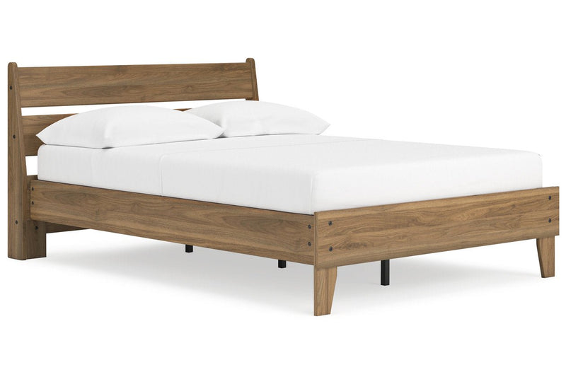 Deanlow Honey Youth Platform Bedroom Set - Gate FurnitureYouth Bedroom Set