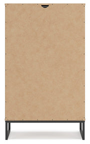 Deanlow Queen Panel Headboard with Dresser and Chest in Honey - PKG017266