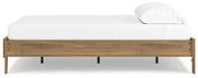 Deanlow Queen Platform Bed with Dresser and Chest in Honey - PKG017273
